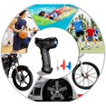thumbnail image 4 of 120W Car Electric Air Pump Car Tire Inflatable Pump Portable Rechargeable Air Compressor Digital Auto Tire Inflator Equipment,, 4 of 5