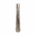thumbnail image 6 of Sleek Metal Floor Vase for Living Room Decor and Home Accents - Sophisticated House and Table Styling - Decorative Flower Vase for Dining Room, Bedroom, or Office Display - 35", Silver & Metallic, 6 of 10