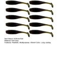 thumbnail image 7 of Hyasfey 10Pcs Artificial Baits Vibrant Color Realistic Looking Compact Design Portable Long Lasting Soft Lure Swimbait Accessories, 7 of 7