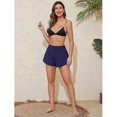 thumbnail image 5 of Bañador Charmleaks para mujer, dos en uno, con abertura lateral, bolsillos y diseño de bermudas., 5 of 5