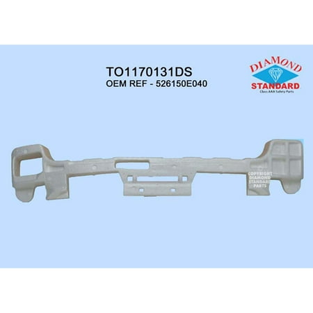 Rear Bumper Energy Absorber - TO1170131 Rear Bumper Energy Absorber for 08-10 Toyota Highlander