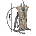thumbnail image 2 of Mochila de hidratación para bicicletas, viajes de montañismo, viajes y travesías., 2 of 5