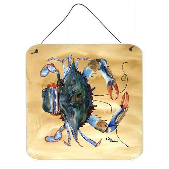 Crab Aluminium Metal Wall or Door Hanging Prints