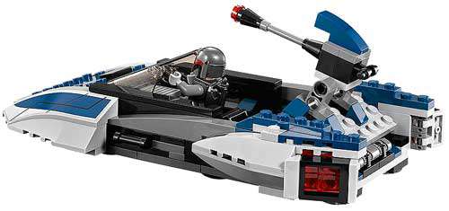 Pre-Owned Star Wars Clone Wars Mandalorian Speeder Set LEGO 75022