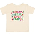 thumbnail image 3 of Inktastic Grammy and Papa Love Me Girls Baby T-Shirt, 3 of 5