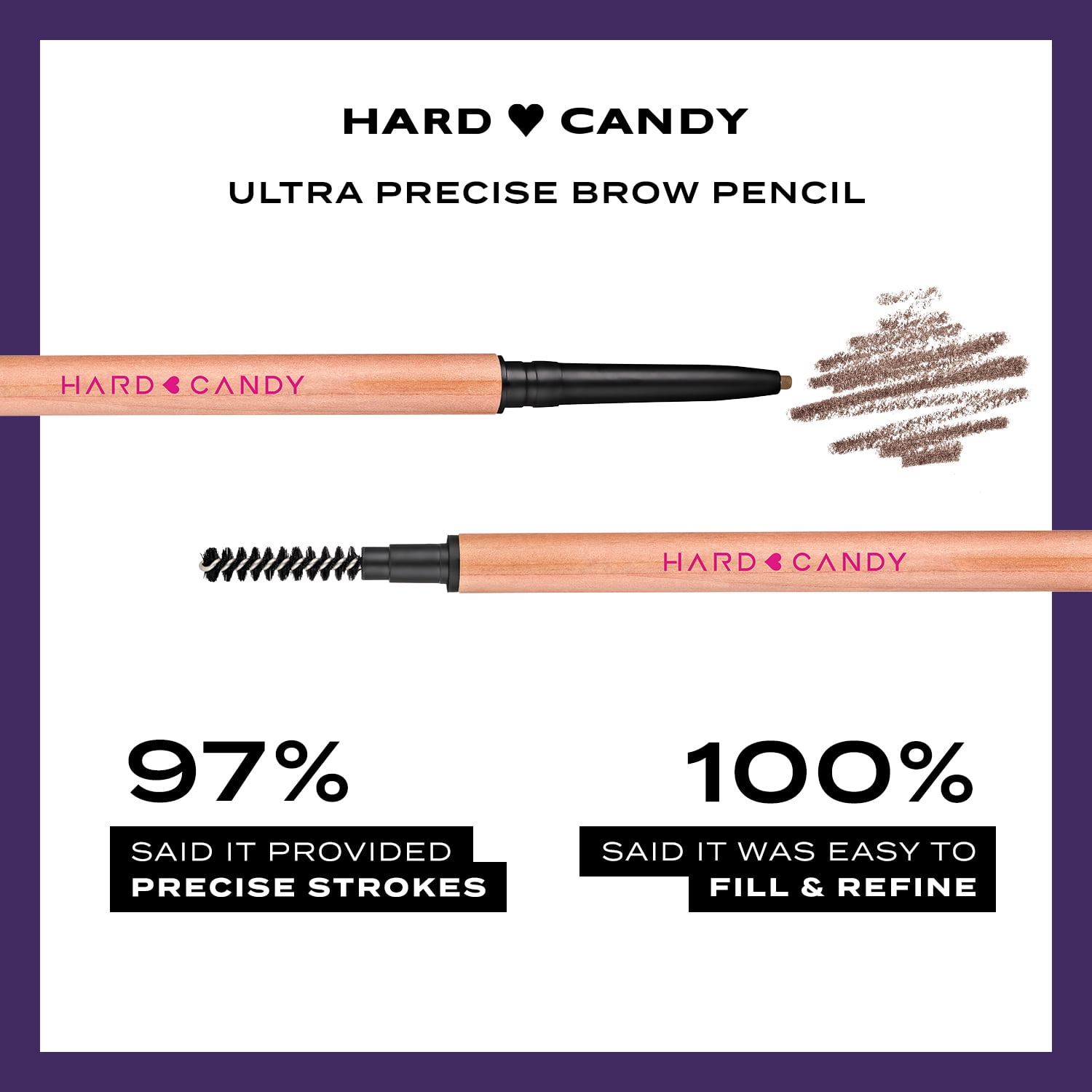 (2 pack) Hard Candy, Brow Pencil, Ultra Precise, Blonde