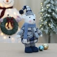 thumbnail image 5 of Mosey Christmas Plush Toy Festive Bear Adorable Plush Ornament for Holiday Decoration, 5 of 8