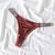 thumbnail image 1 of VANES Lingeries Rhinestone tanga señoras G-string Sexy T-Back mujeres de baja altura con letras calzoncillos deportes cristal mujeres bragas/Multicolorpangjing, 1 of 4