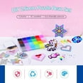 thumbnail image 2 of 24 Colors Fuse Beads Kit 2.6mm Fusion Perler Beads for Crafts Handmade Kids, 2 of 9
