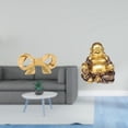 thumbnail image 2 of Tirador De Latón Con Forma De Lazo Para Cajones De Cocina Y Armarios, Con Escultura De Buda Maitreya, Adorno De Mesa Feng Shui, Decoración Para Fiestas De Aniversario., 2 of 8