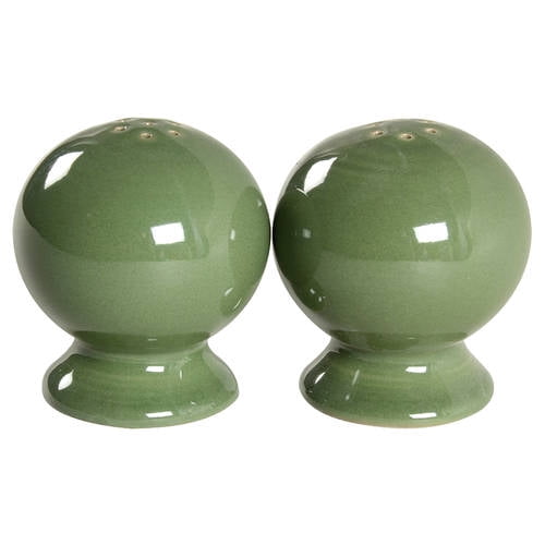 Open Box Homer Laughlin Fiesta Sage Green (Intro 2015) Salt & Pepper 10629551