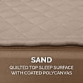 thumbnail image 4 of Furhaven Replacement Dog Bed Cover Water-Resistant Indoor/Outdoor Quilt Top Convertible Mattress, Washable - Sand, Medium, 4 of 6