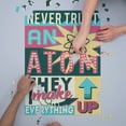 thumbnail image 3 of Never Trust an Atom, Quote, Vector Typography (1000 Piece Puzzle, Size 19x27, Challenging Jigsaw Puzzle for Adults and Family, Made in USA), 3 of 4