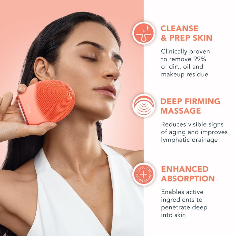 FOREO LUNA 4 2-in-1 Smart Facial Cleansing & Firming Massage