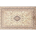 thumbnail image 1 of Ahgly Company Machine Washable Indoor Rectangle Traditional Orange Salmon Pink Area Rugs, 4' x 6', 1 of 7
