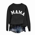 thumbnail image 4 of Merry Christmas Sweatshirts Womens Crewneck Christmas Printed Shirts Loose Long Sleeve Blouses Casual Xmas Sweatshirt Holiday Party Pullover Sweater Tops XL, 4 of 5