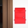 thumbnail image 2 of Dayesque Lockable Wall-Mounted Mailbox with Key, Plastic Mail Organizer for Letters, Home and Office Mail Storage Box, 2 of 9
