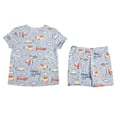 thumbnail image 2 of Pijama George para Beba Set Playera Manga Corta con Short Azul Talla 1 Año, 2 of 4