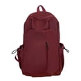 thumbnail image 2 of School Backpack Large Capacity Casual Korean Style Solid Color for Men Women Students Fashionable Couple Daypack for College Travel, 2 of 6