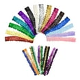 thumbnail image 5 of Unique Bargains Stretch Sequins Headbands 1 Pc Black, 5 of 6