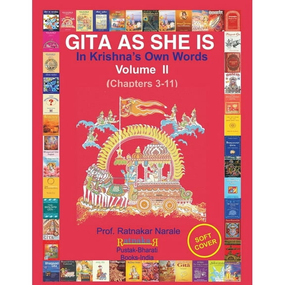 Gita As She Is, In Krishna's Own Words, Book II, (Paperback)
