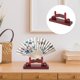 thumbnail image 5 of Ofertas Únicas 1 Pc Soporte para Ventilador Resistente Desmontable Estilo de Ventilador Imitación de Palisandro Rojo, 5 of 5