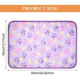 thumbnail image 3 of 4 Pcs Dog Blanket, Soft Warm Coral Fleece Pet Blanket, Cat Blanket for Couch, 15.7" x 23.6", 3 of 8