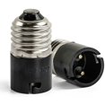 thumbnail image 4 of Adaptador de bombilla FINELED E27 a B22, convertidor de casquillo de bombilla de bayoneta E27 Edison a B22 (paquete de 3), 4 of 5