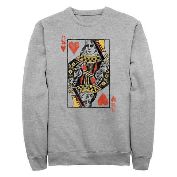 Men's Lost Gods Heart Queen Card Sweatshirt
