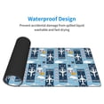 thumbnail image 5 of Disketp Gaming Mouse Pad Airplanes And Aviation Signs Pattern Large Mouse Mat Long Extended Desk Pad Non-Slip Rubber Mice Pads Stitched Edges Thin Pad (11.8x31.5 Inch), 5 of 9
