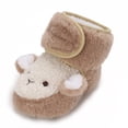 thumbnail image 4 of Baby Soft Non-Slip Sole Winter Boots Baby Socks Shoes Fleece Winter Boots for Infant Baby Girl, 4 of 8