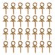 thumbnail image 1 of GOOHOCHY 50Ud Ojo Tornillo Acero Inoxidable Dorado Ideales Para Manualidades, 1 of 6