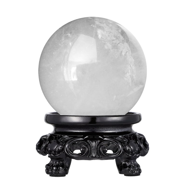  BESPORTBLE Glass Blocks for Crafts with Hole 3cm Crystal Ball  Base Glass Ball Display Stand Round Ball Marbles Showcase Holder for Home  Store Shop Crystal Holder : Home & Kitchen