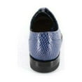 thumbnail image 5 of Stacy Adams Madison Anaconda Leather Men's Shoes Blue 00055-400, 5 of 7