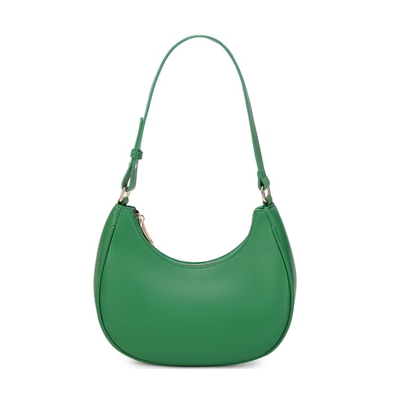 WSRYDJDL Crescent Bolsos de hombro para mujer lindo Hobo Tote bolso debajo del brazo monederos mini bolso de embrague con cierre de cremallera