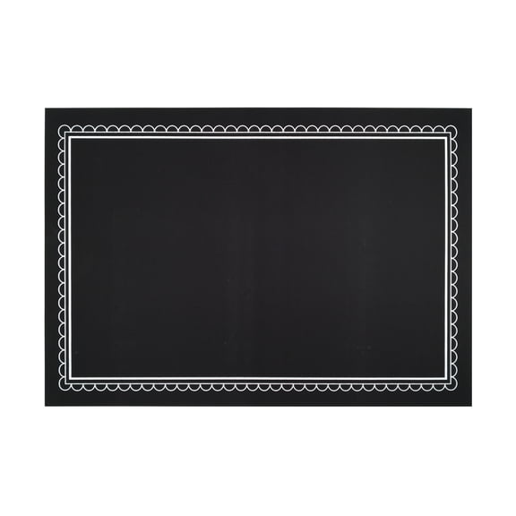 HY-KO 12" x 8.5" Chalkboard Sign, Erasable, Durable Plastic