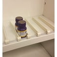 thumbnail image 2 of Retail Shelf Divider for RX, Pharmacy, Gondola, Wood or Glass Shelves - 5 48" L Front Rails & 100 6" D Dividers, 2 of 2