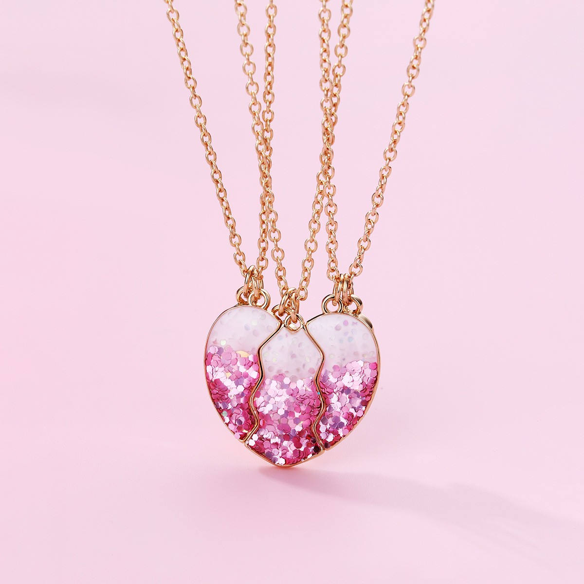 Collier D'Amitié Pour 3 Filles - BFF Best Friends Forever, Cadeau Symbolique Pour Meilleures Amies