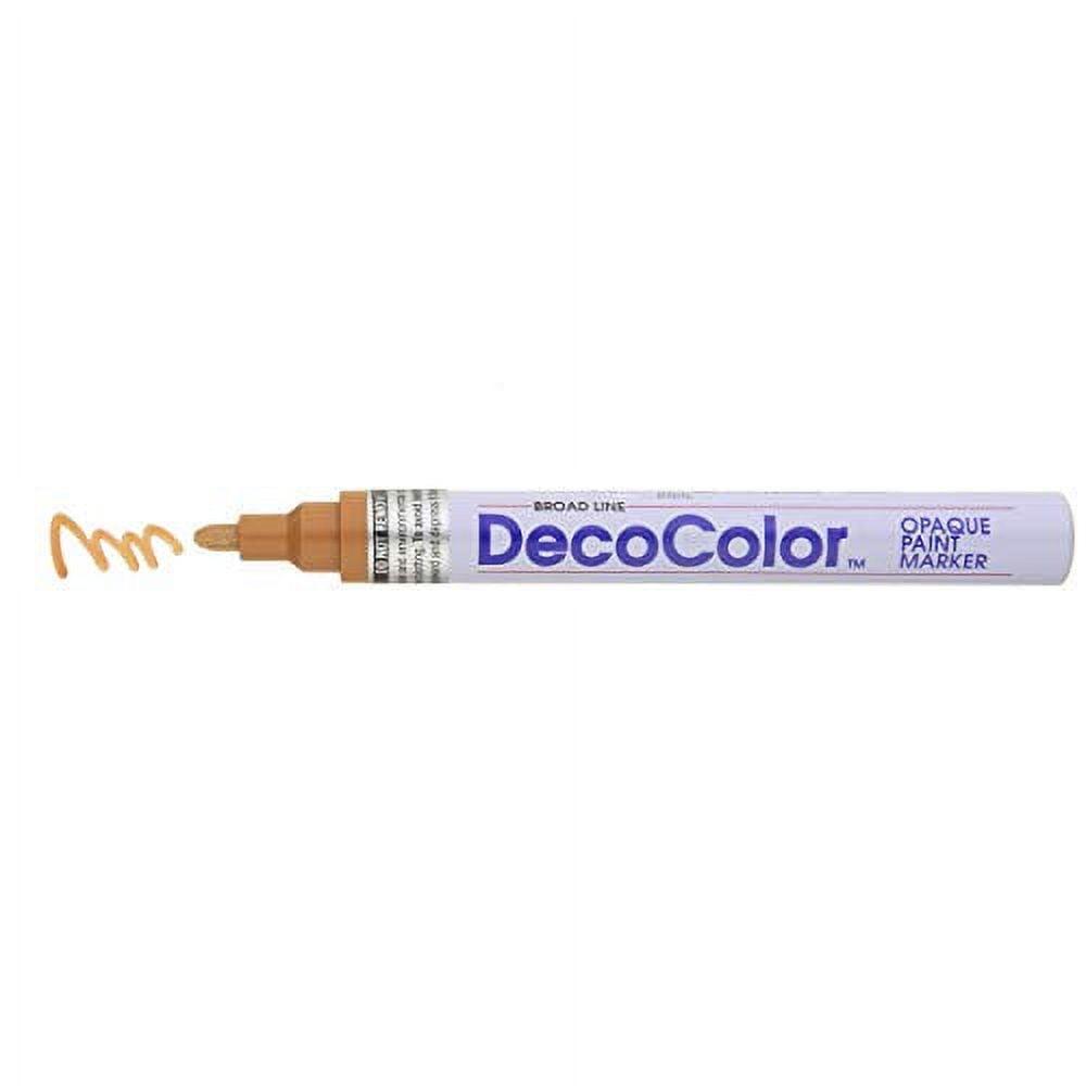 300 Marvy-Uchida Deco Color Broad Point Paint Marker (Choose Color)[Gold,Dozen]