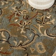 thumbnail image 4 of BNM Floral Scroll Vines Indoor Area Rug, 2' x 3', Dark Green, 4 of 7