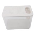 thumbnail image 1 of Miniature Fish , Transparent Plastic Aquarium with Protective Lid, Multifunctional for Small Aquatic , DIY Opportunity, 12.4 Inch Length, Clear Viewing, 1 of 8