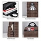 thumbnail image 3 of Easygdp Brown Gold Grid para Easygdp Yak - Mochila Casual Ligera y Resistente para Viaje y Senderismo para Hombres y Mujeres, 3 of 7