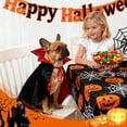 thumbnail image 2 of Dog Halloween Costumes Vampire Cloak, Wizard Outfit, Witch Cosplay Apparel Cape - Funny Party Dress Up Halloween Pet Costumes for Medium Dogs, 2 of 5