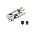 thumbnail image 1 of Unique Bargains 5 to 6mm Rotatable Universal Steering Shaft Coupler Motor Connector Joint Coupling L24XD11, 1 of 4