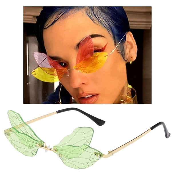 Gafas de sol Colcomx irregulares sin marco Dragonfly UV400