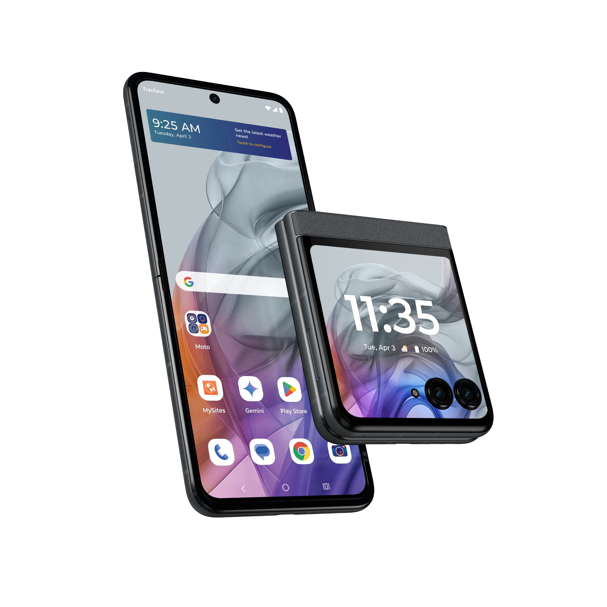 Straight Talk Motorola Razr 2024, 5G, 256GB, Gray - Prepaid Straight Talk Motorola Razr 2024, 5G, 256GB, Gray - Prepaid