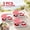 red, variant on Clip On Cup Holder Beach Chair Cup Holder Cup Holder for Beach Chair Portable Drink Holder Clip On Drink Holder Beach Cup Holders Outdoor Beverage Holder for Chair Desk Cruise Camping