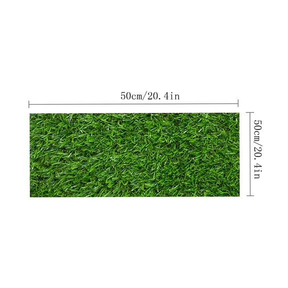 Artificial Grass Turf Roll for Indoor Outdoor Landscaping Synthetic Lawn Mat for Garden Patio Balcony Backyard Playground