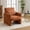 Orange, variant on S-HOME Accent Chair With Boucle Fabric Upholstered Armchair Comfortable Single Sofa For Living Room Bedroom Office