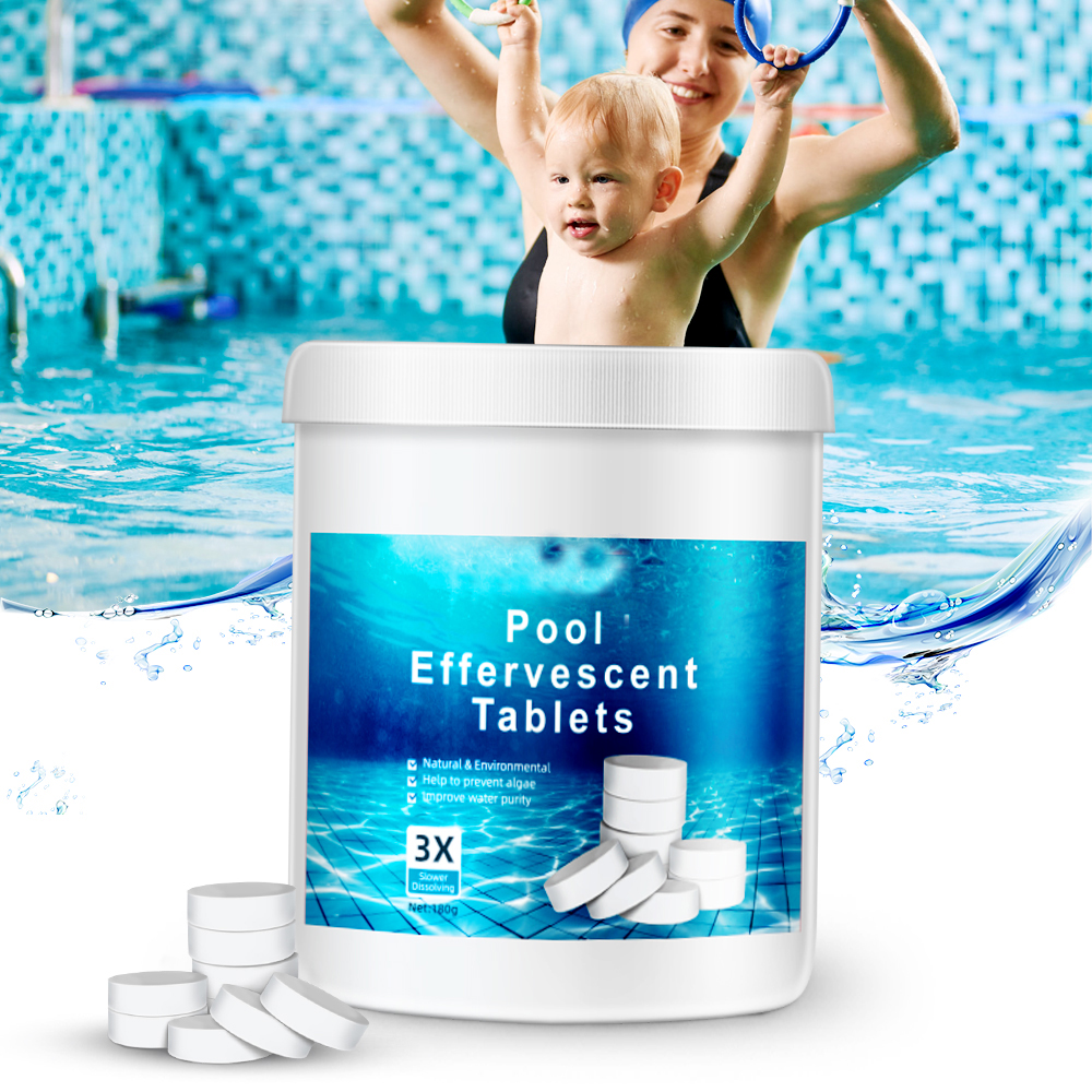 Melliful 180Pcs Pool Chlorine Tablets, Long Lasting Chlorine Tablets
